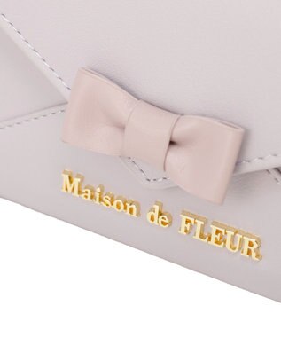 Maison de FLEUR レター型ウォレット Lavender