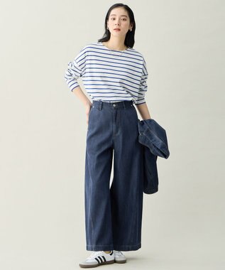 ANY L ルーズバギーデニム インディゴ