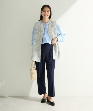 Green Parks Ｏ．２ｗａｙボウタイブラウス Sax