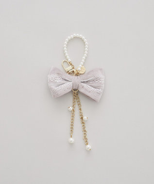 Maison de FLEUR ベロアレースリボンチャーム