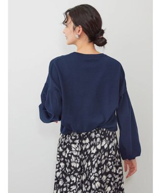 AMERICAN HOLIC 袖ボリュームニットプルオーバー Off White