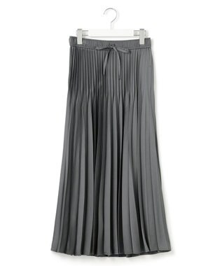 J.PRESS YORK STREET 【WOMEN】プリーツスカート グレー系