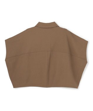 uncrave ジョーゼットダブルジャージー トップス キャメルベージュ