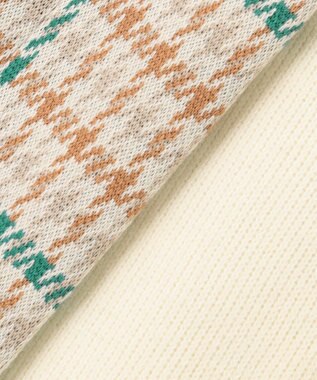 組曲 KIDS 【150-160㎝】チェック キュロット クリーム系