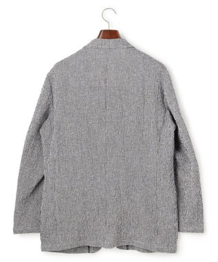 J.PRESS MEN 【SHACKET】ストレッチリネンサッカー ジャケット ブラウン系3