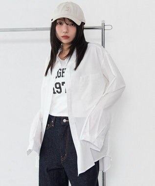 WEGO オーバーサイズドシャツ ホワイト