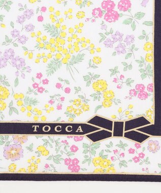 TOCCA DANCING MIMOSA HANDKERCHIEF ハンカチ ホワイト系