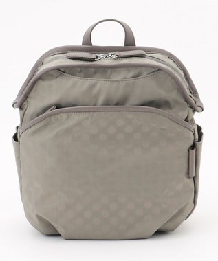 Y'SACCS Polka Dots　パイピングポケットコンパクトリュック グレージュ