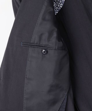 JOSEPH ABBOUD 【ストレッチ/軽量/Eco撥水/オーガニックコットン使用】マイクロピケストレッチジャケット ネイビー系8