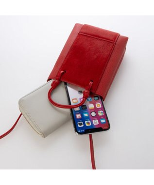 UNBILLION カカトゥ kakatoo / カウヘアーポイントミニショルダー レッド