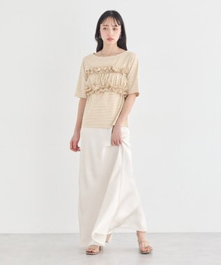 earth music&ecology SET2点マルチウェイバンドゥ＋プルオーバー Beige