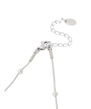 Green Parks ・ＨＡＬＦ　ＴＩＭＥ　サージカルドットチェーンネックレス Silver