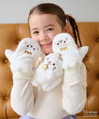 ANY KIDS 【しろたん×any FAM】しろたんマフラー しろたん