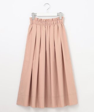 Feroux 【キレイ見えセットアップ対応】オールタック スカート ピンク系