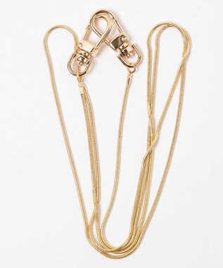 WEGO スネークチェーンストラップ ゴールド