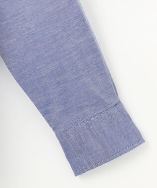 JOSEPH ABBOUD 【オリジナルオーガニック使用】JOE COTTON ストレッチオックス シャツ サックスブルー系