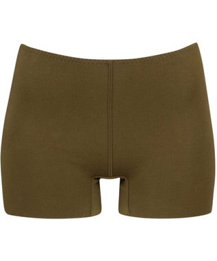 Wing あったかインナーボトム 綿100％(肌側) アウターにひびきにくい 一枚ばき可能 【綿の贅沢 ここちフラット】 1分丈 秋 冬 ER4172 ウイング／ワコール