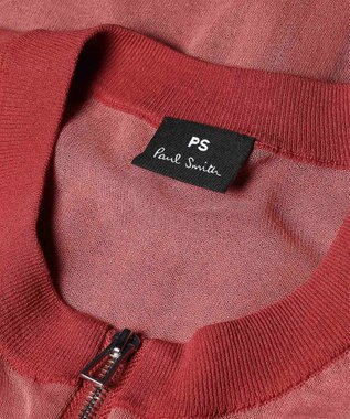 Paul Smith ジップアップ シアーニット ワインレッド