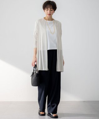 23区 【Oggi8月号掲載】クロス サンダル ブラック系