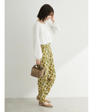 Green Parks ランダムタックブラウソー Off White