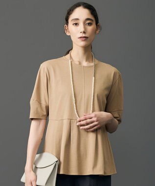 自由区 L 【一部店舗＆WEB限定】ペプラム Tシャツ