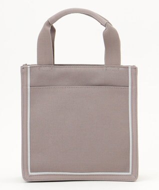 TOCCA 【WEB限定】TABLEAU BAG キャンバスバッグ ライトグレー系