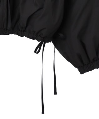 WEGO リボンフードブルゾン ブラック