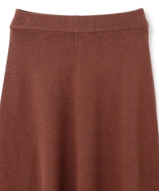JOSEPH シルクカシミヤ　ニットスカート Mahogany