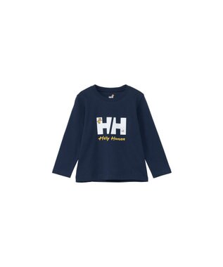 HELLY HANSEN 【キッズ】ロングスリーブ HHヘリーベアティー オーシャンネイビー