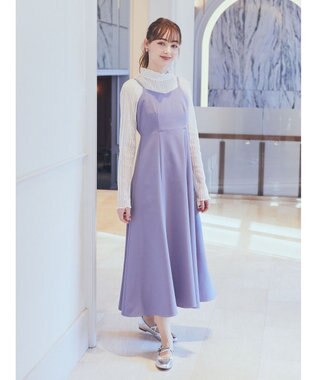 earth music&ecology ＳＥＴ２点ボレロ＋キャミワンピース Sax