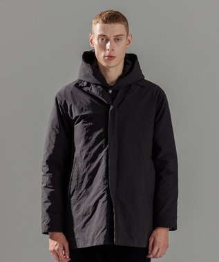 JOSEPH HOMME パウダーピーチクロス　 3WAYフードコート ブラック系