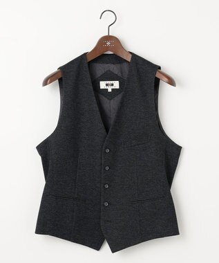 JOSEPH ABBOUD 【多機能/ストレッチ】ツィーディージャージーベスト グレー系