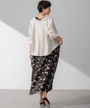 23区 S 【Oggi5月号掲載/接触冷感/速乾性】シアータンブラー シャツ ベージュ系