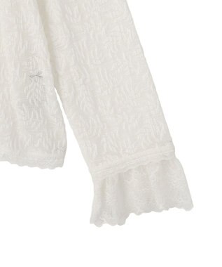 Green Parks 総レースプルオーバー Black