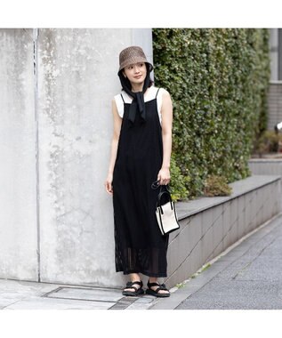 林八百吉商店 un chapeau  スカーフ付きベルハット