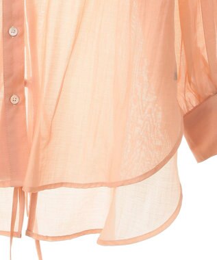 YECCA VECCA バックリボンシアーシャツ Pink