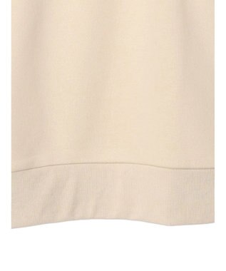 Green Parks ・Ｄｏｕｂｌｅ　Ｆｌａｇｓ　ロゴｐｔ＆刺繍スウェット Ivory