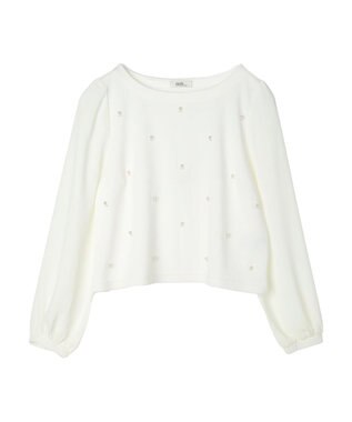 earth music&ecology パールポイントプルオーバー Off White