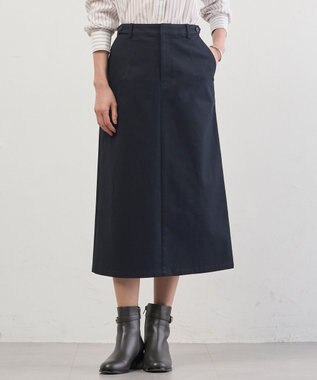 J.PRESS LADIES S チノストレッチ ナロー スカート