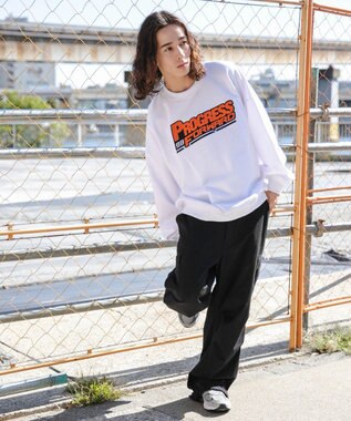 WEGO ヘビーウエイトサガラグラフィックプルオーバー 柄3