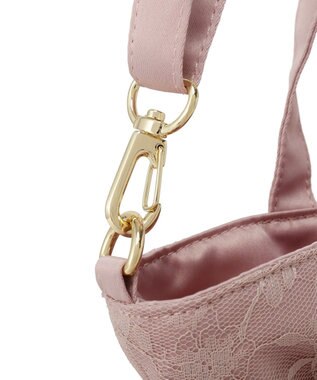 Maison de FLEUR イースターローズリボン2Wayトートバッグ Light Pink