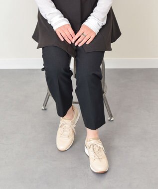 Bridget Birkin 【PARADIS COULEUR】サイドジップヒールアップスニーカー ベージュコンビ