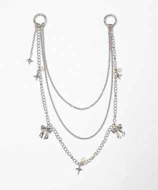 WEGO LパールMIXチャームウォレットチェーン 柄3