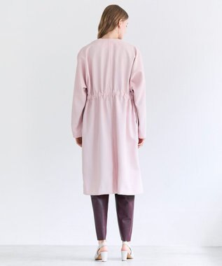 BEIGE， PORDIC / ドロスト付きロングスプリングコート Nude