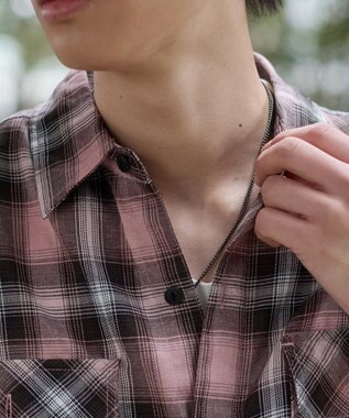 WEGO オンブレチェックシャツ（SS） 柄3