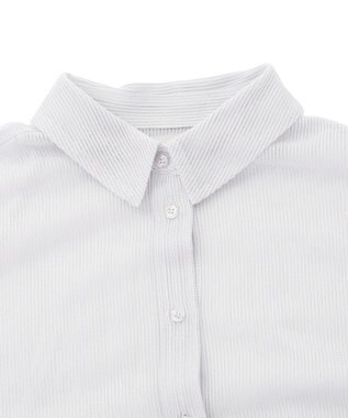 AMERICAN HOLIC メッシュ長袖シャツ Light Gray