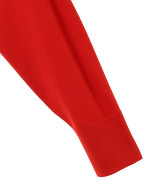 AMERICAN HOLIC ２ＷＡＹバイパチヘンリーネックニットプルオーバー Red