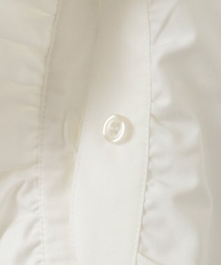 Green Parks フリルブラウス Off White