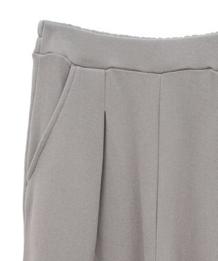 Green Parks タック入り裏起毛スウェットパンツ Light Gray