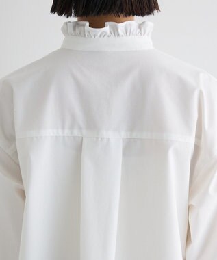 Green Parks フリルブラウス Off White